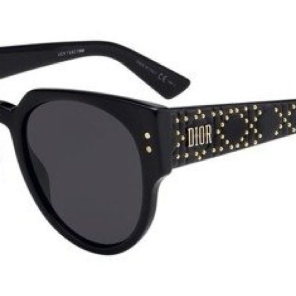 Dior Lady Studs 3 Black Sunglasses - Picture 2 of 14